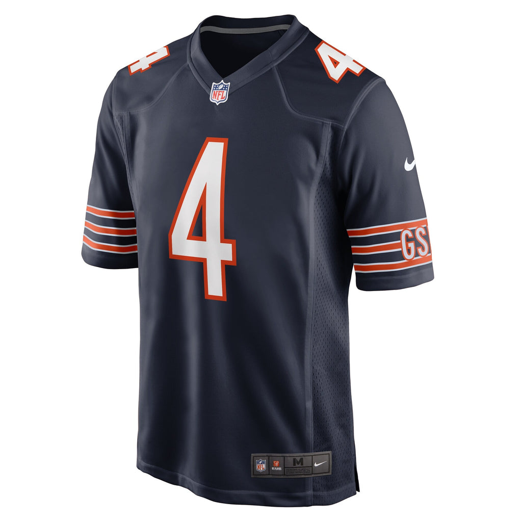 Chicago Bears D'Andre Swift Navy Game Football Jersey