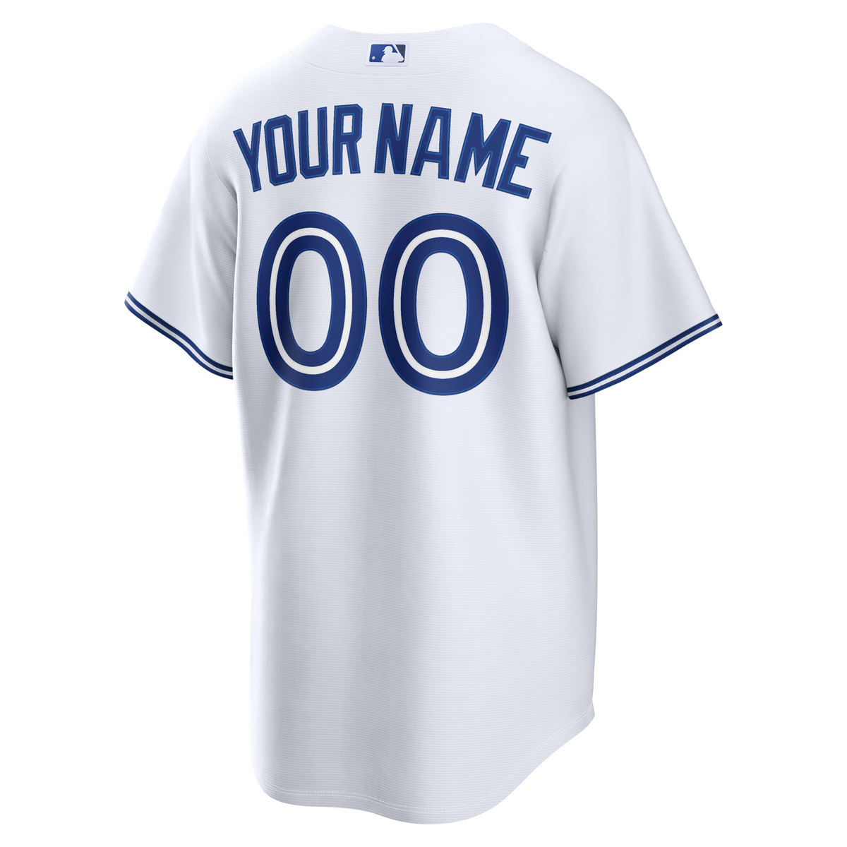 Toronto Blue Jays White Home Replica Custom Baseball Jersey