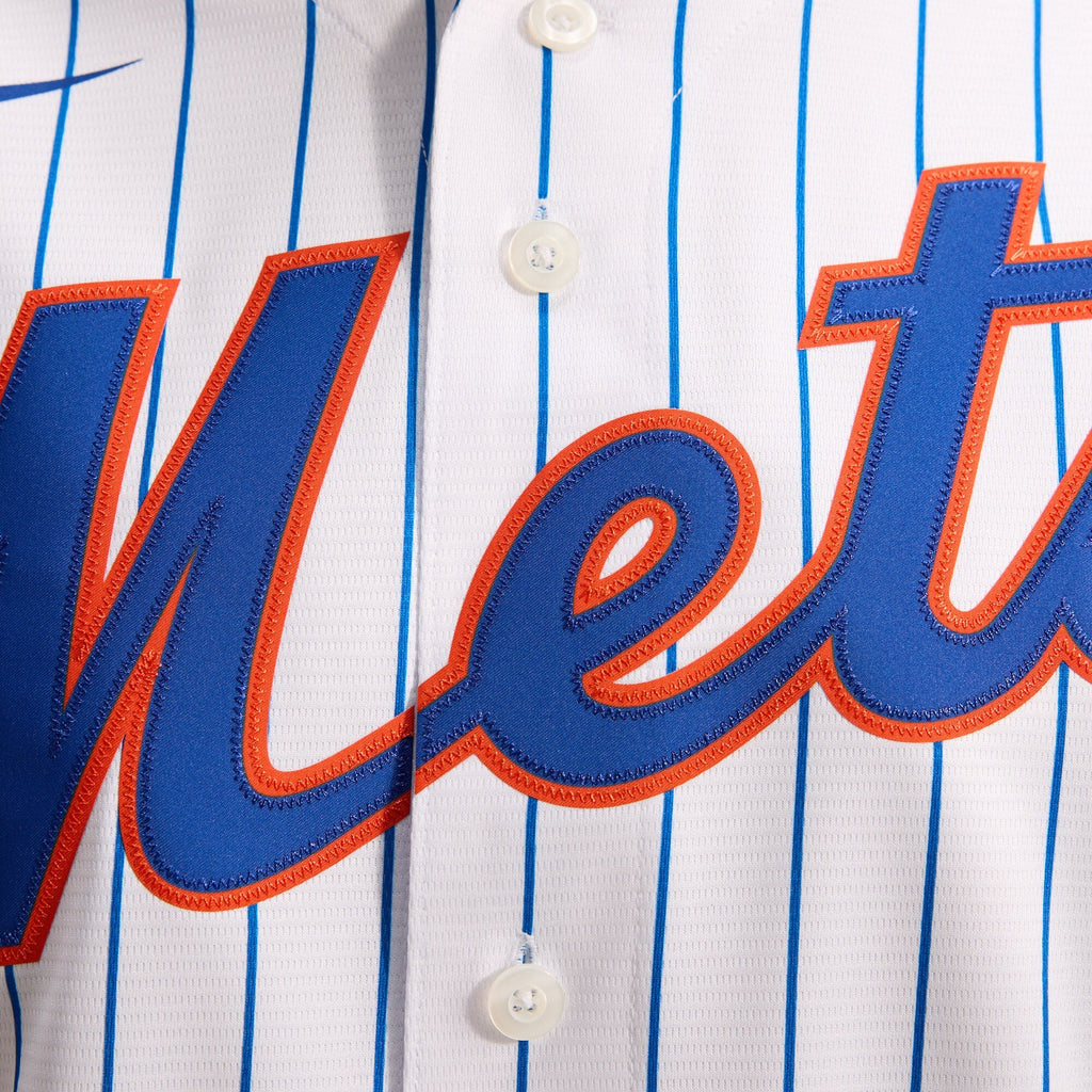 New York Mets White Home Replica Player Baseball Jersey