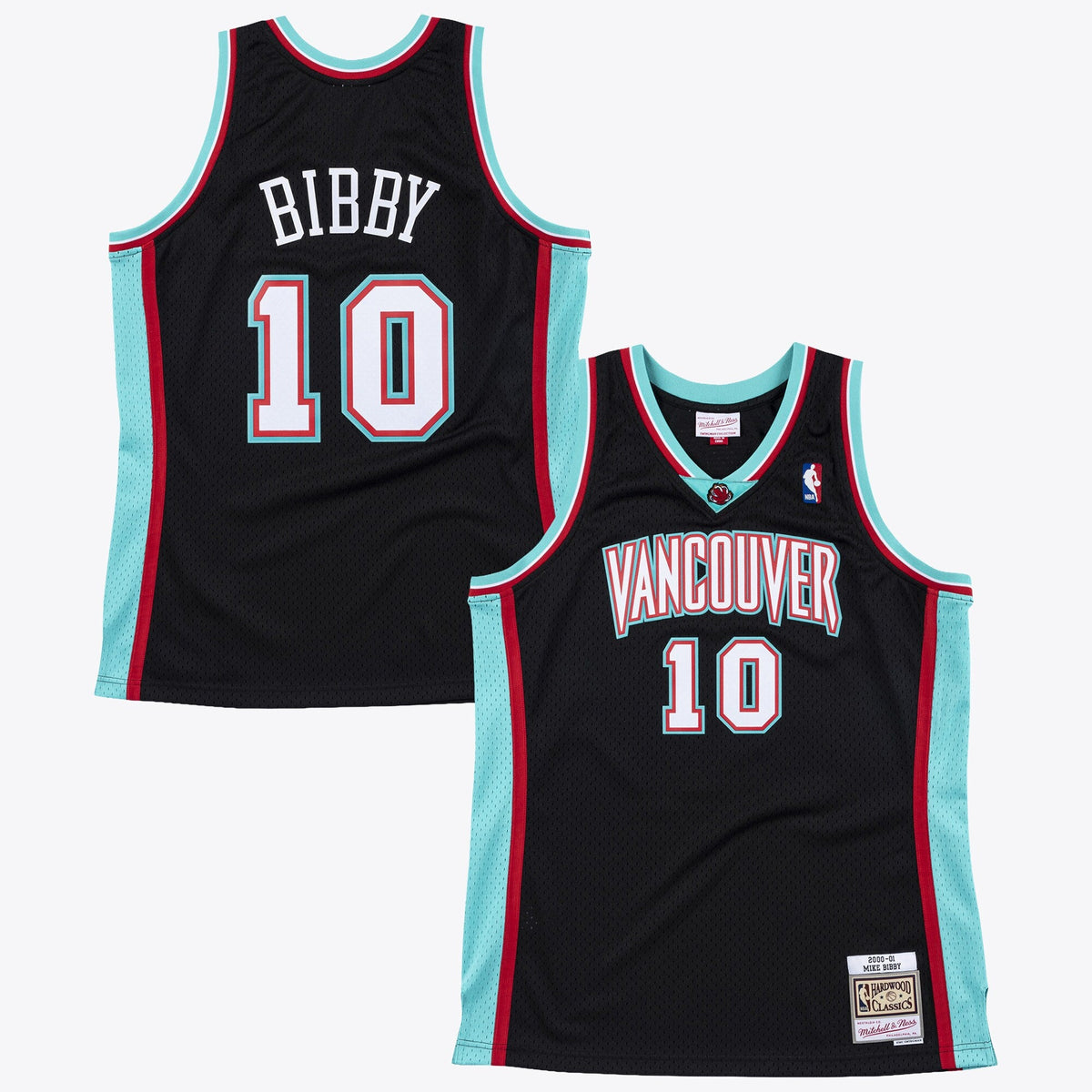 Vancouver Grizzlies Mike Bibby 2000 Swingman Jersey - Black