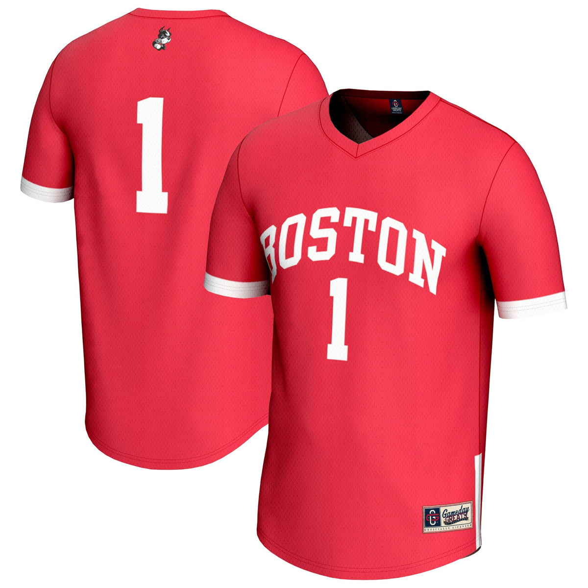 Boston University Lightweight Collegiate Lacrosse Fashion Jersey - Scarlet