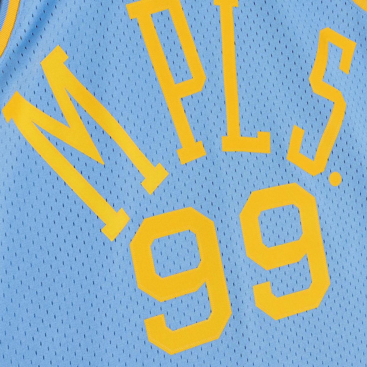 Los Angeles Lakers George Mikan 1948 Dark Jersey - Columbia Blue