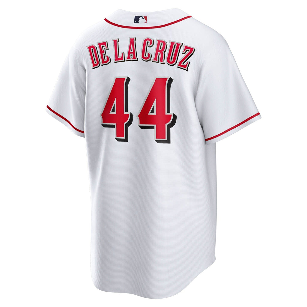 Cincinnati Reds Elly De La Cruz White Home Replica Baseball Jersey
