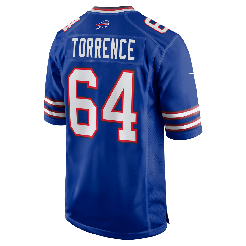 Buffalo Bills O'Cyrus Torrence Royal Home Game Football Jersey