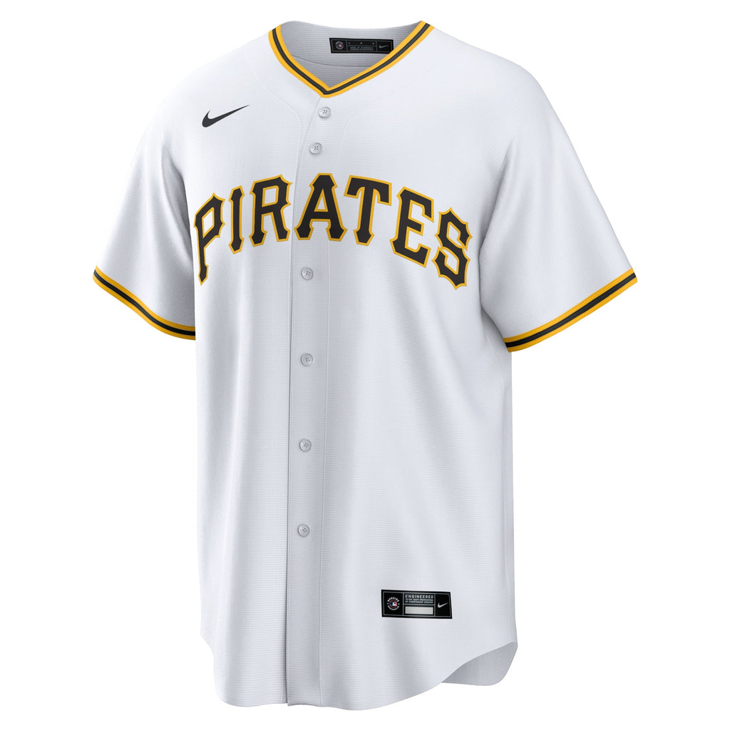 Pittsburgh Pirates Roberto Clemente White Home Replica Player Name Baseball Jersey