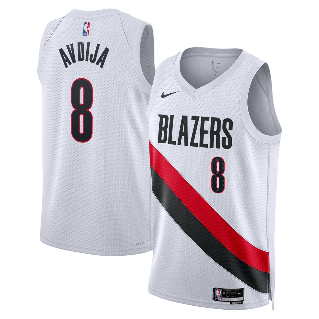 Portland Trail Blazers Replica Association Edition Swingman Jersey - White - Deni Avdija