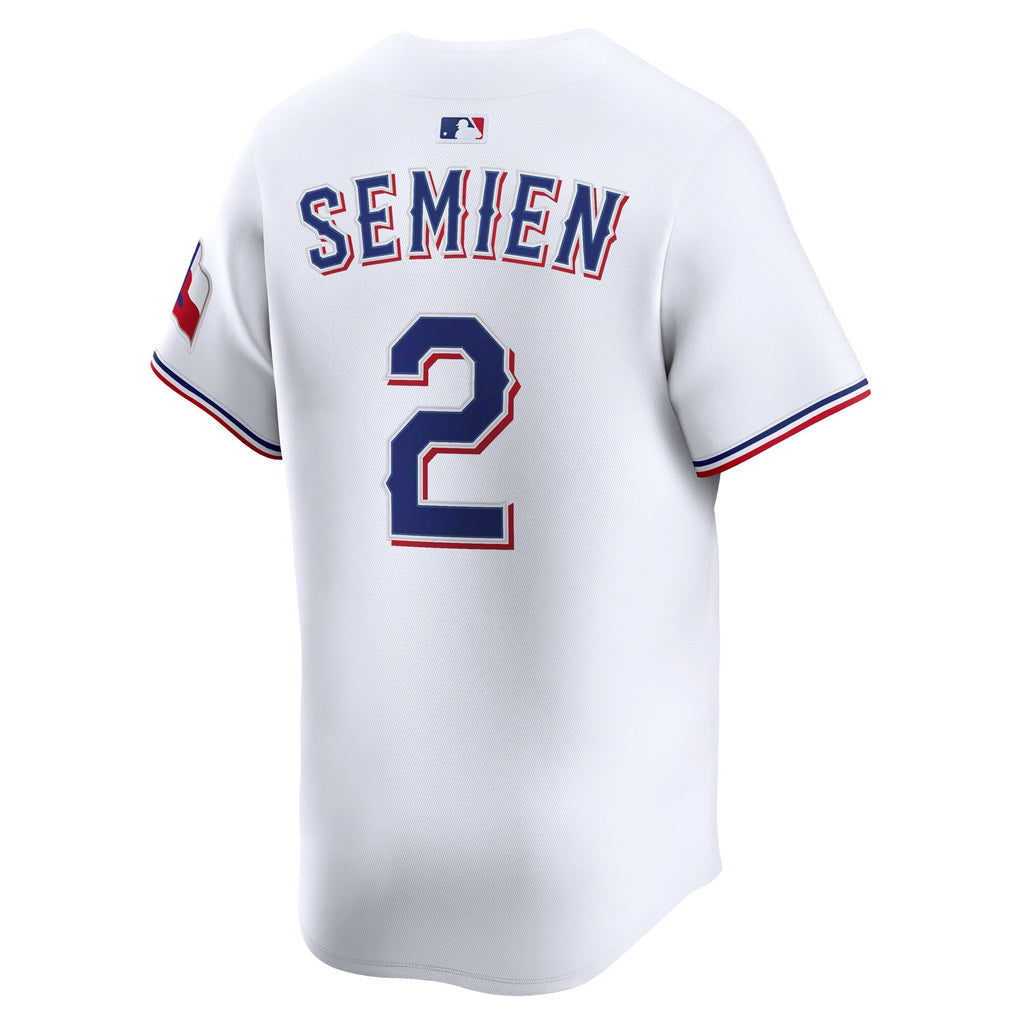 Texas Rangers Marcus Semien White Home Limited Player Baseball Jersey