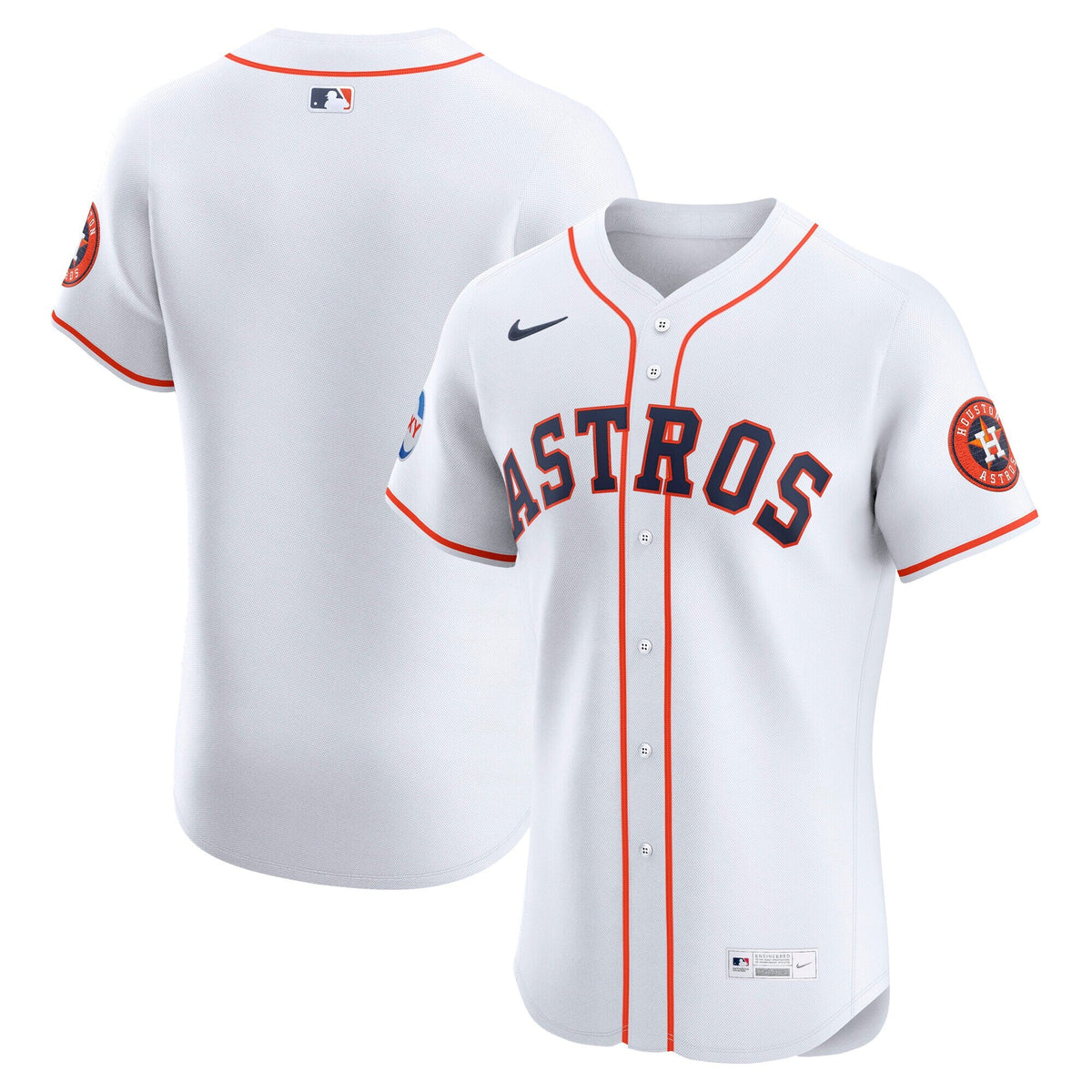 Houston Astros White Home Elite Baseball Jersey