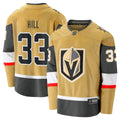 Vegas Golden Knights Adin Hill Gold Home Breakaway Hockey Jersey