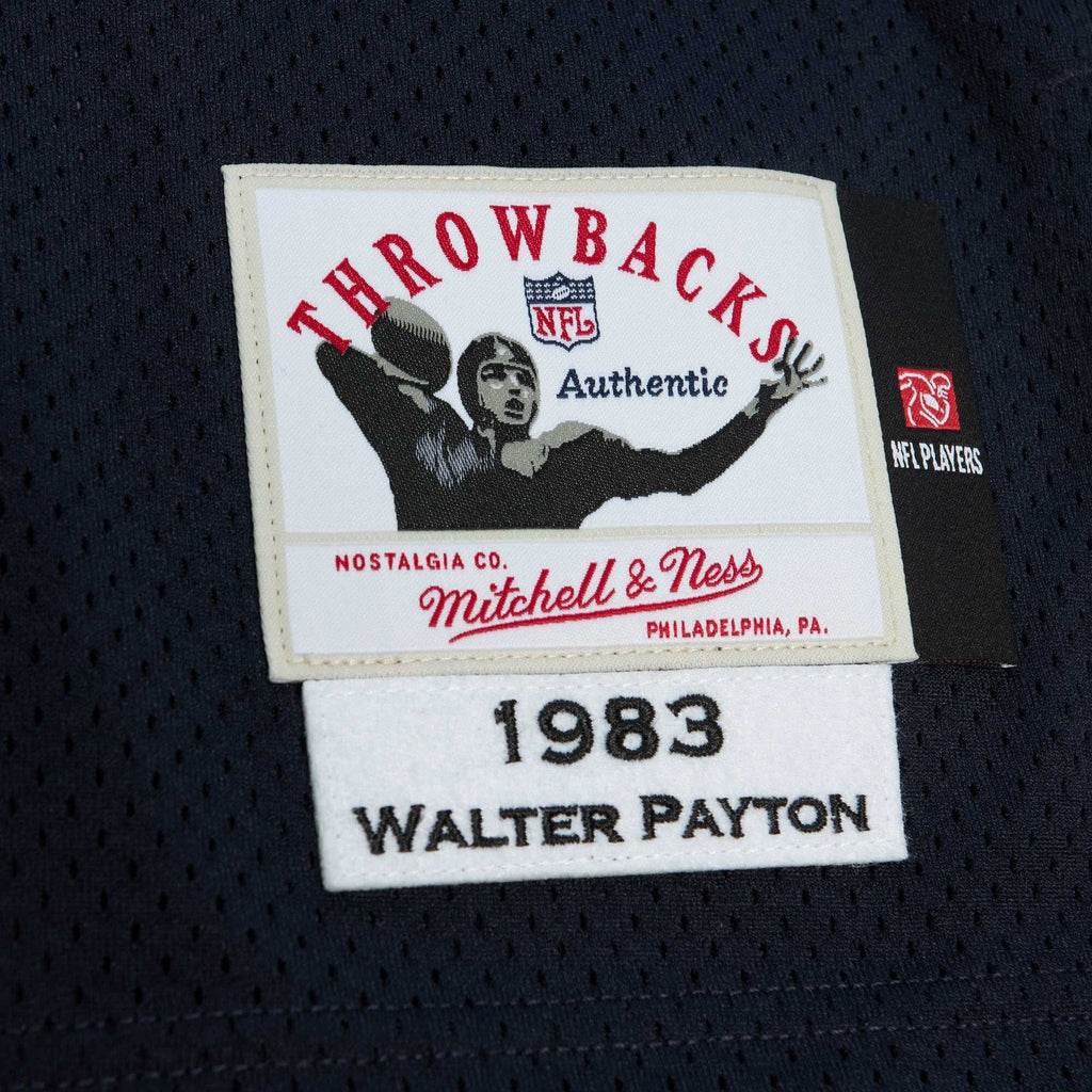 Chicago Bears 1983 Walter Payton Navy Throwback Retired Player Football Jersey
