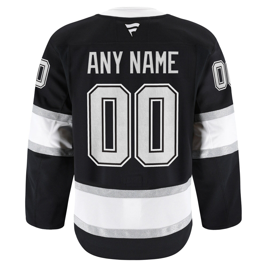 Los Angeles Kings Black Home Pro Custom Jersey