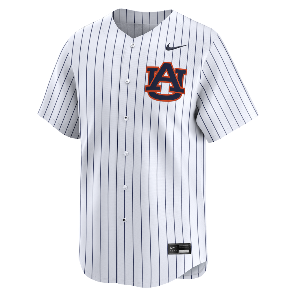White Auburn Tigers Alternate Limited Baseball Jersey