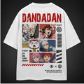 Dandadan Anime Graphic Tee - Occult Cast Collage