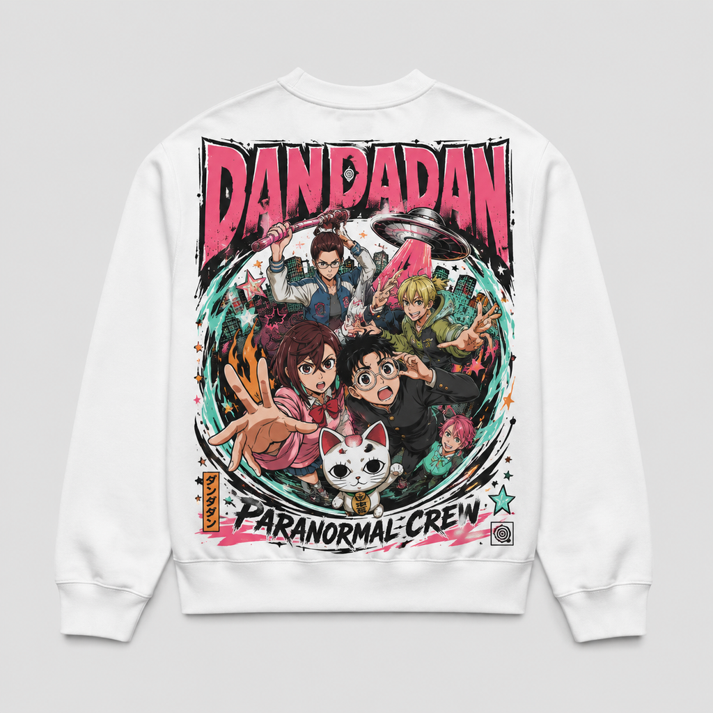 Dandadan Anime Sweatshirt - Paranormal Crew