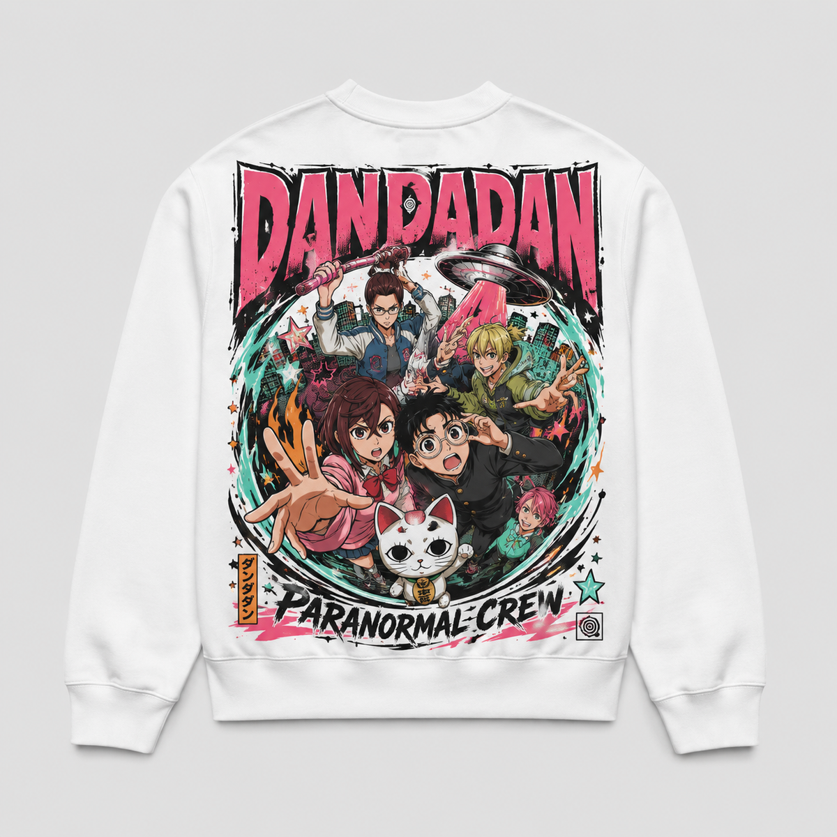 Dandadan Anime Sweatshirt - Paranormal Crew