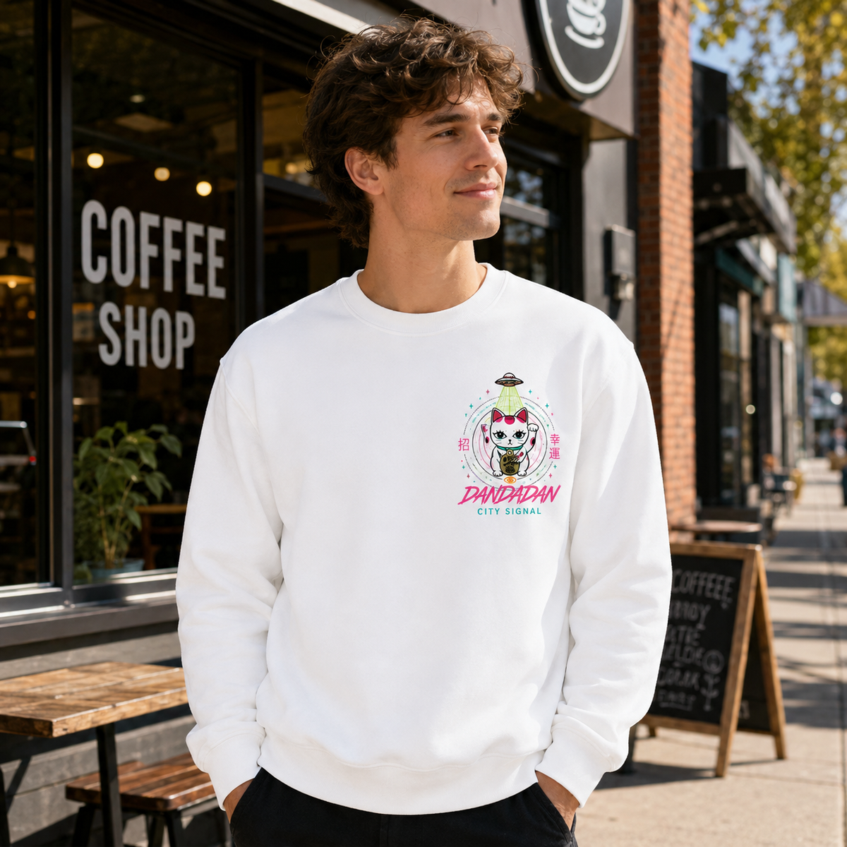 Dandadan Anime Sweatshirt - Paranormal Crew