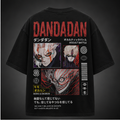 Dandadan Anime Graphic Tee - UFO UMA Turbo Granny