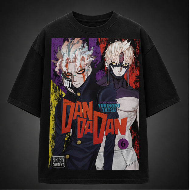 Dandadan Anime Graphic Tee - UFO UMA Turbo Granny