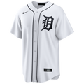 Detroit Tigers White Home Replica Baseball Jersey