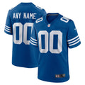 Indianapolis Colts Royal Alternate Custom Football Jersey