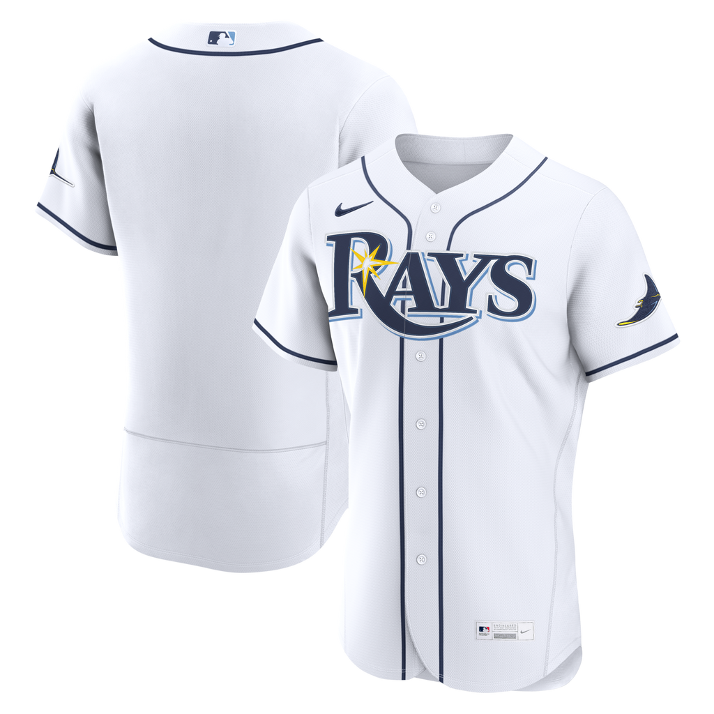 Tampa Bay Rays White Home Baseball Jersey