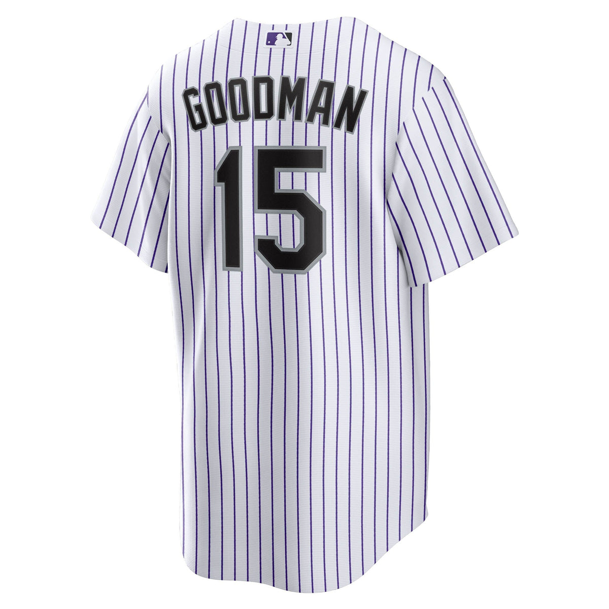 Colorado Rockies Hunter Goodman White Home Replica Baseball Jersey