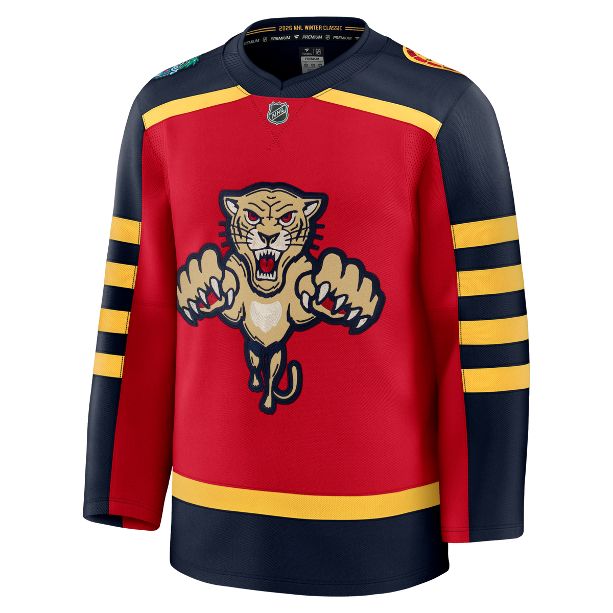 Florida Panthers Red 2026 NHL Winter Classic Premium Jersey