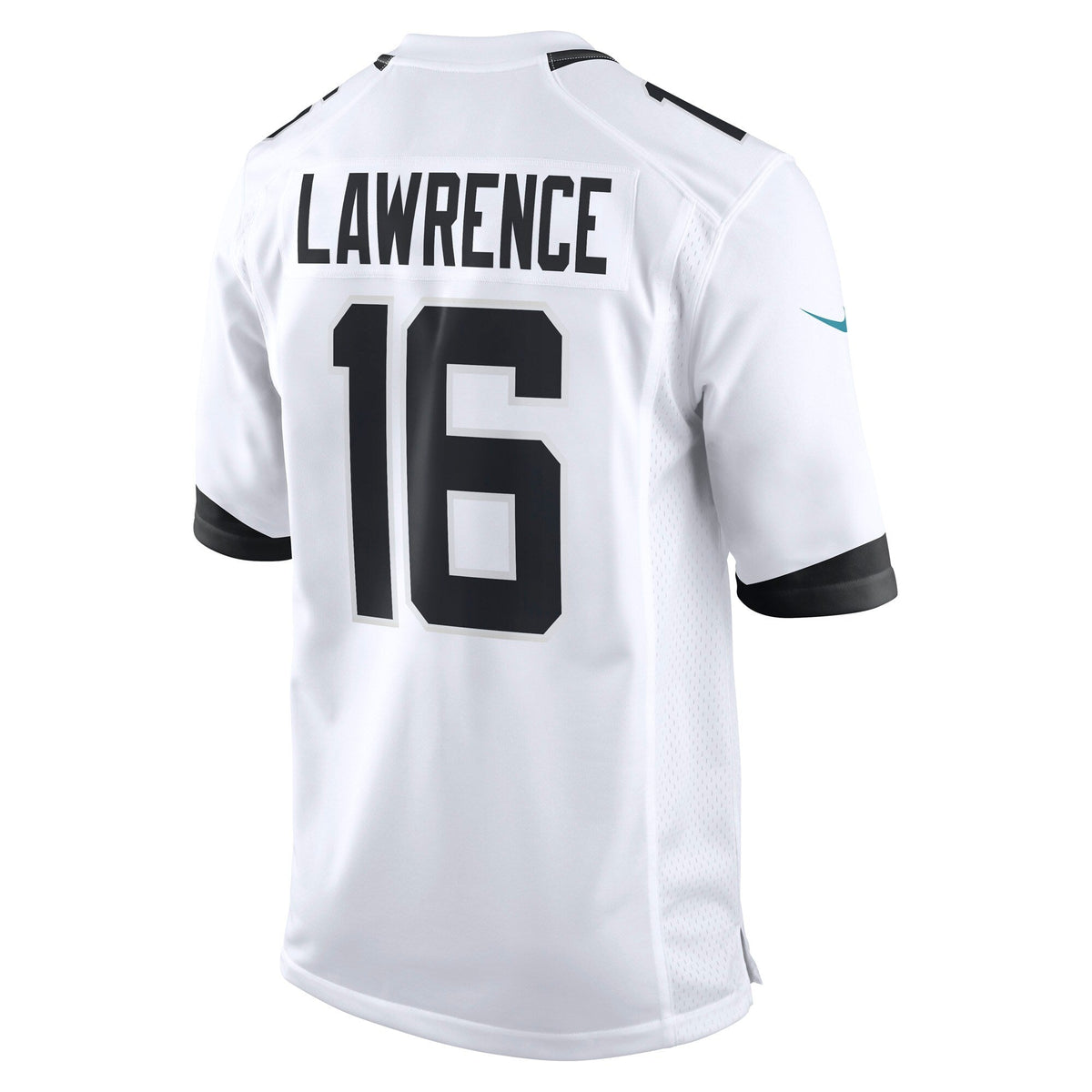 Jacksonville Jaguars Trevor Lawrence White Game Football Jersey
