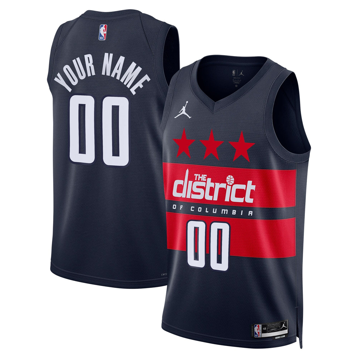 Washington Wizards NBA Statement Edition Swingman Jersey - Custom