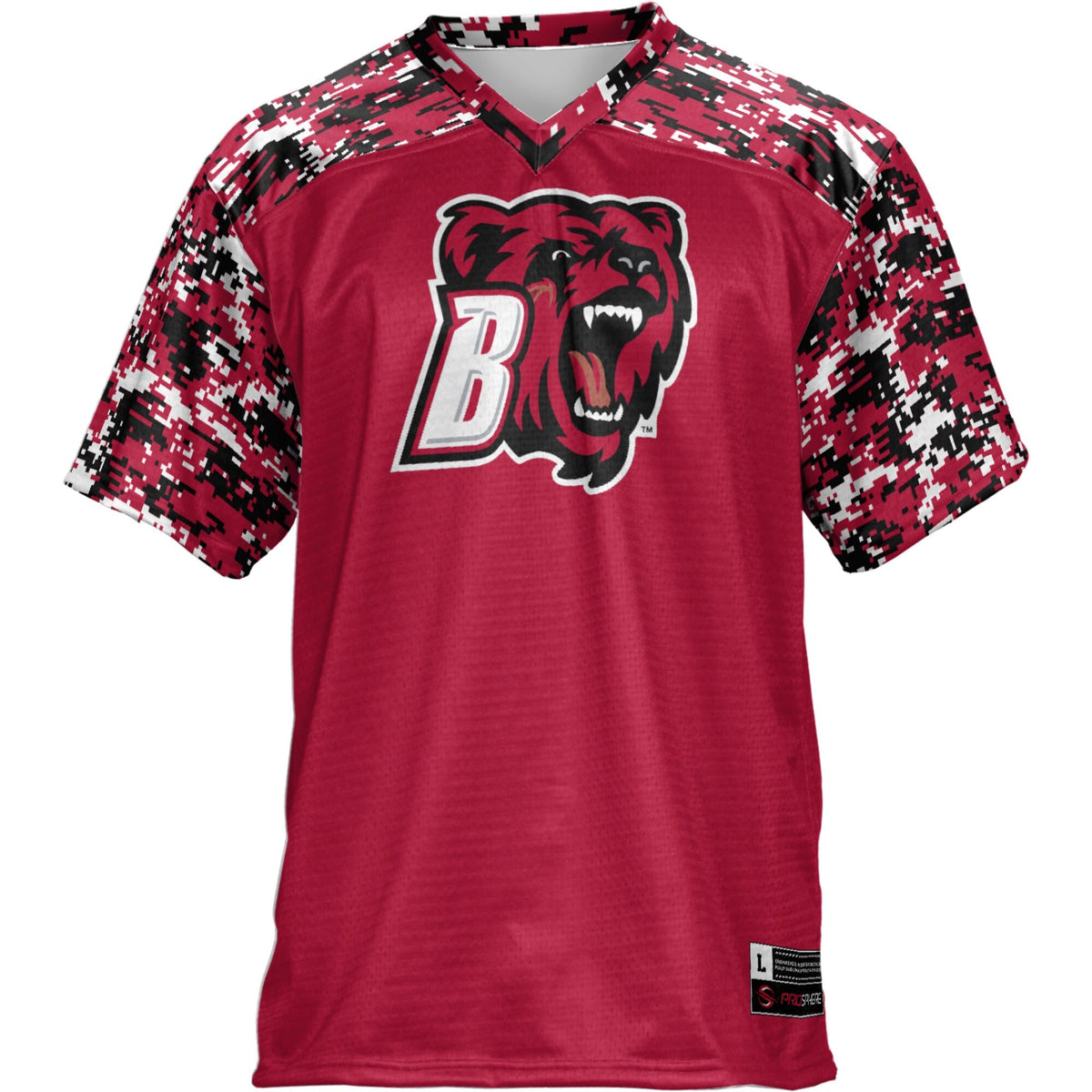 Bridgewater State Bears Football Jersey - Red