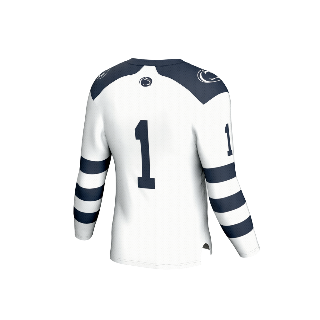#1 Penn State Nittany Lions Lightweight Hockey Fashion Jersey - White