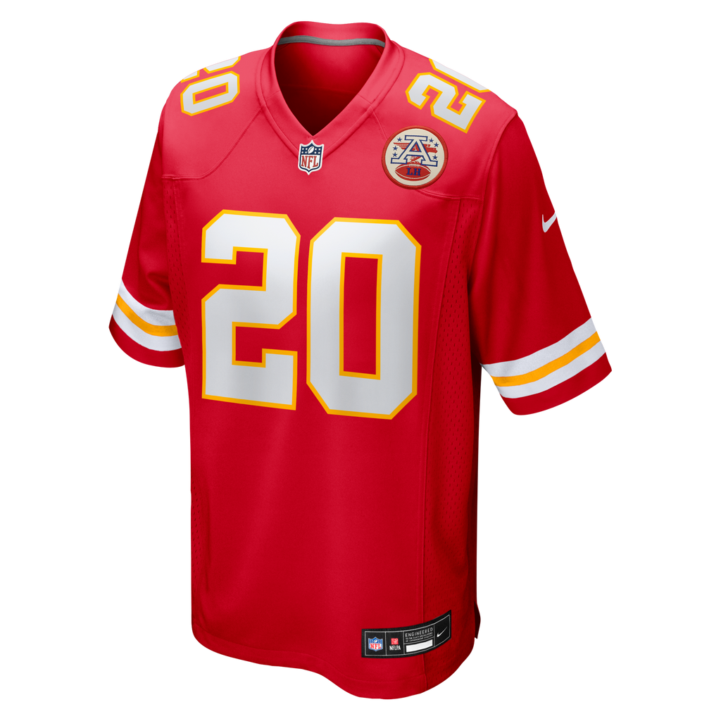 Kansas City Chiefs Nohl Williams Red Team Game Football Jersey