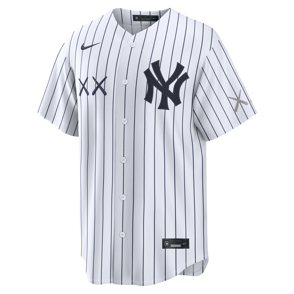 New York Yankees x KAWS White Stadium Baseball Jersey