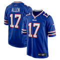 Buffalo Bills Josh Allen Royal Team Game Player Football Jersey