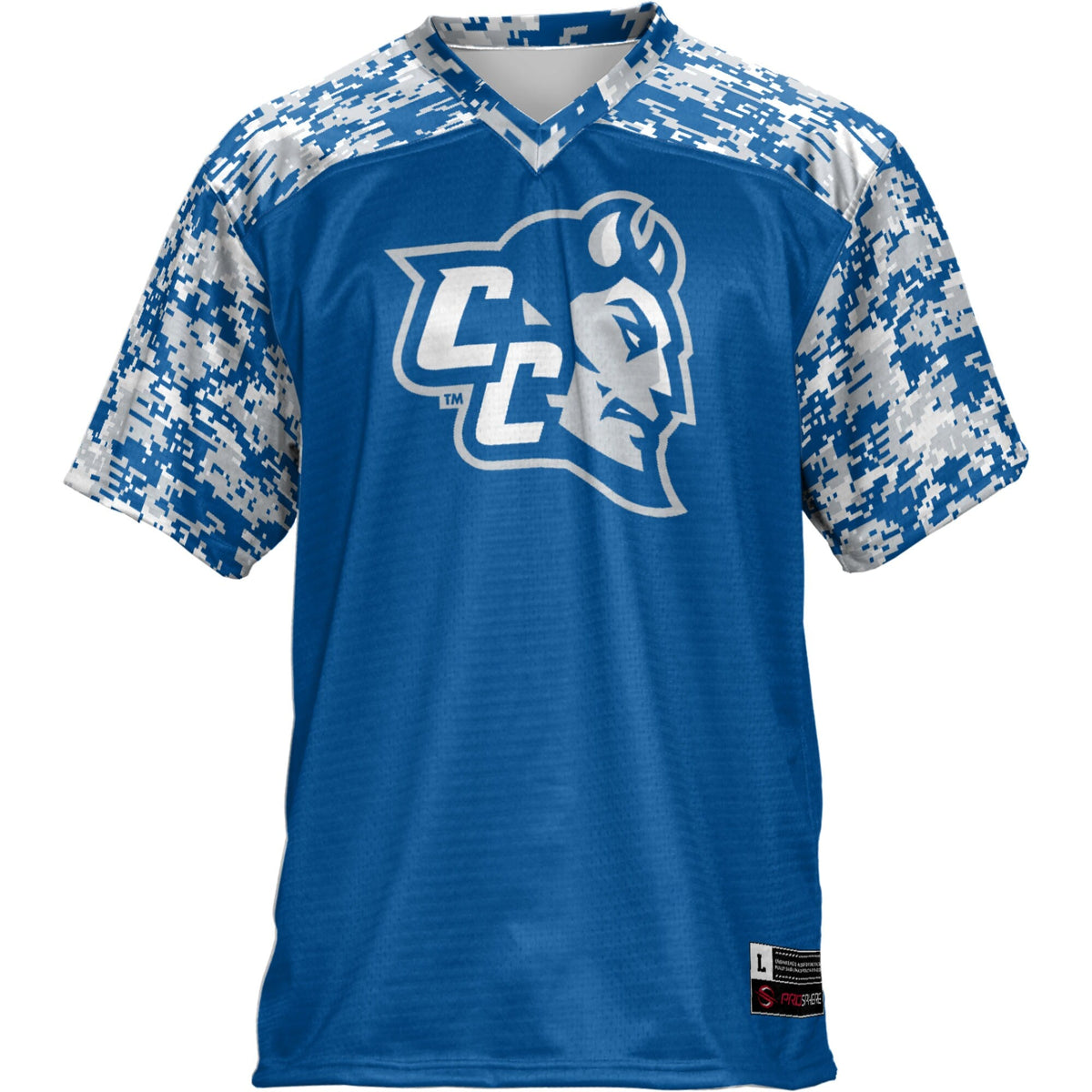 Central Connecticut State Blue Devils Football Jersey - Royal
