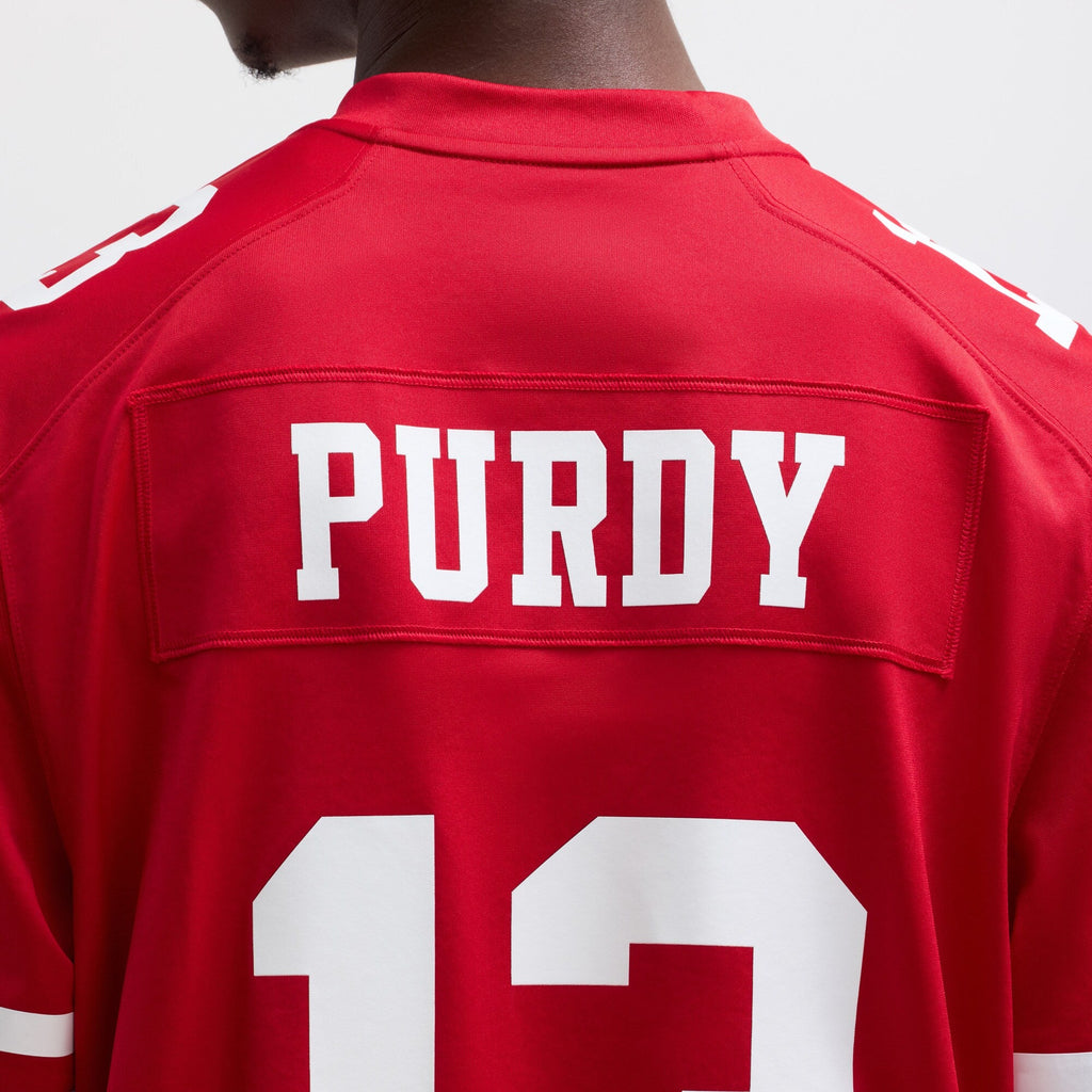 San Francisco 49ers Brock Purdy Scarlet Game Player Football Jersey