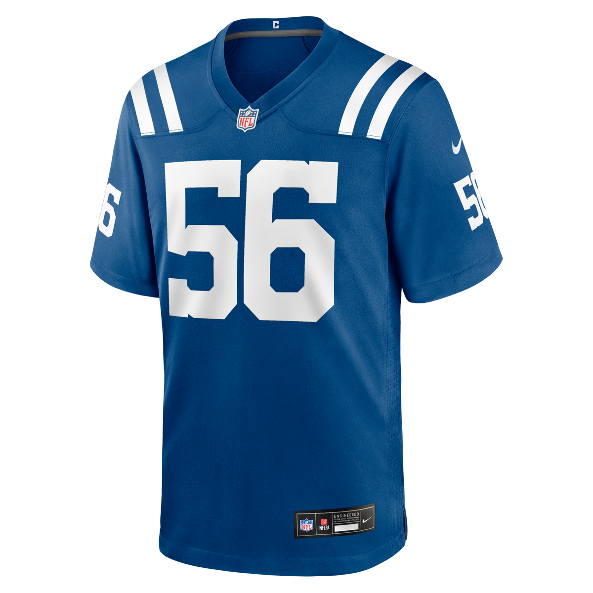 Indianapolis Colts Quenton Nelson Royal Player Game Football Jersey