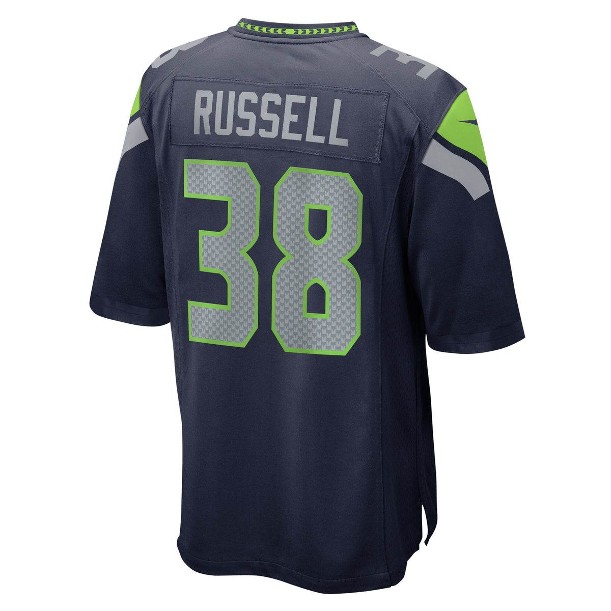 Seattle Seahawks Brady Russell College Navy Game Football Jersey