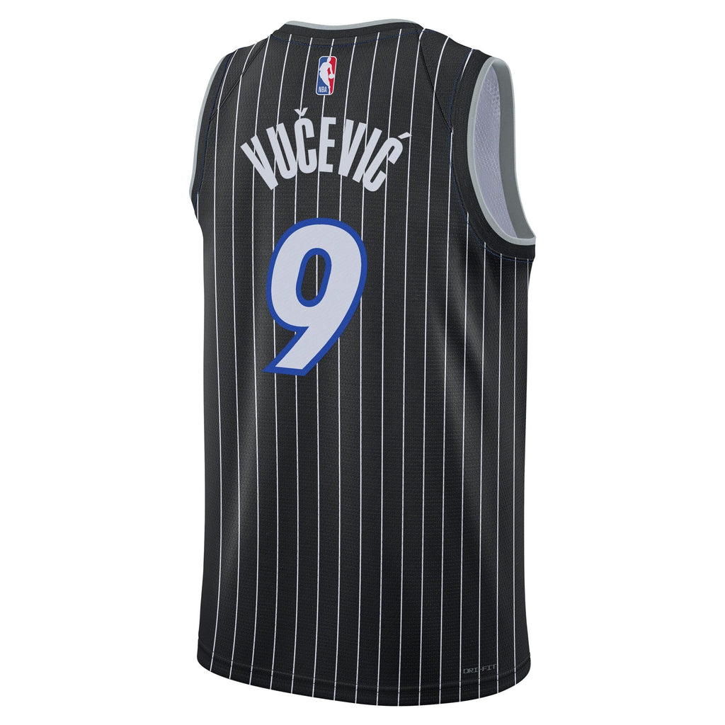Orlando Magic Statement Edition Jersey - Black - Nikola Vučević