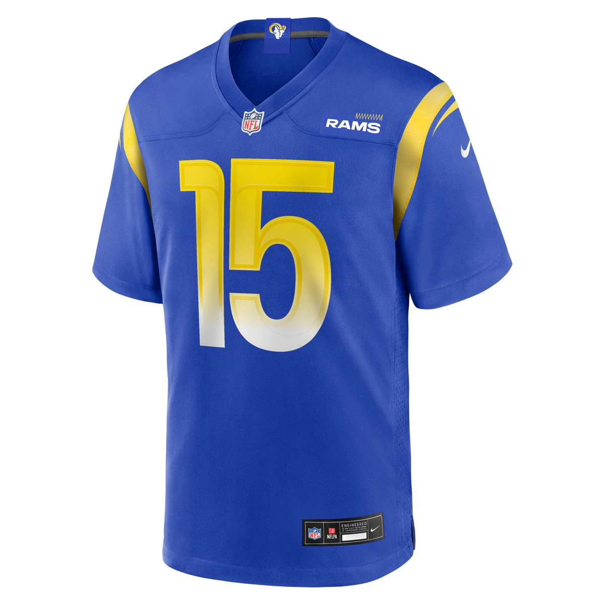 Los Angeles Rams Konata Mumpfield Royal Team Game Football Jersey
