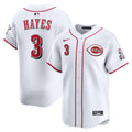 Cincinnati Reds Ke'Bryan Hayes White Home Limited Player Baseball Jersey