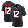 Houston Texans Nico Collins Navy Game Football Jersey