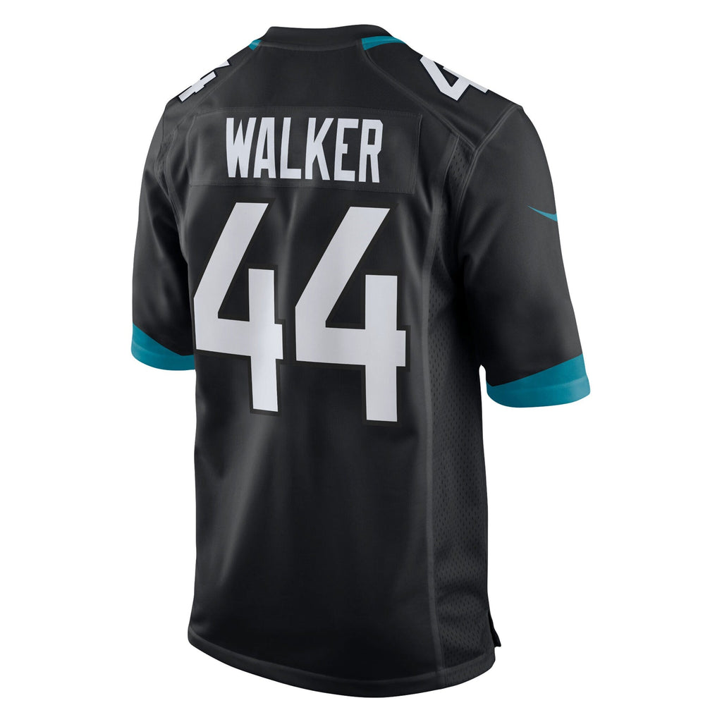 Jacksonville Jaguars Travon Walker Black Player Game Football Jersey