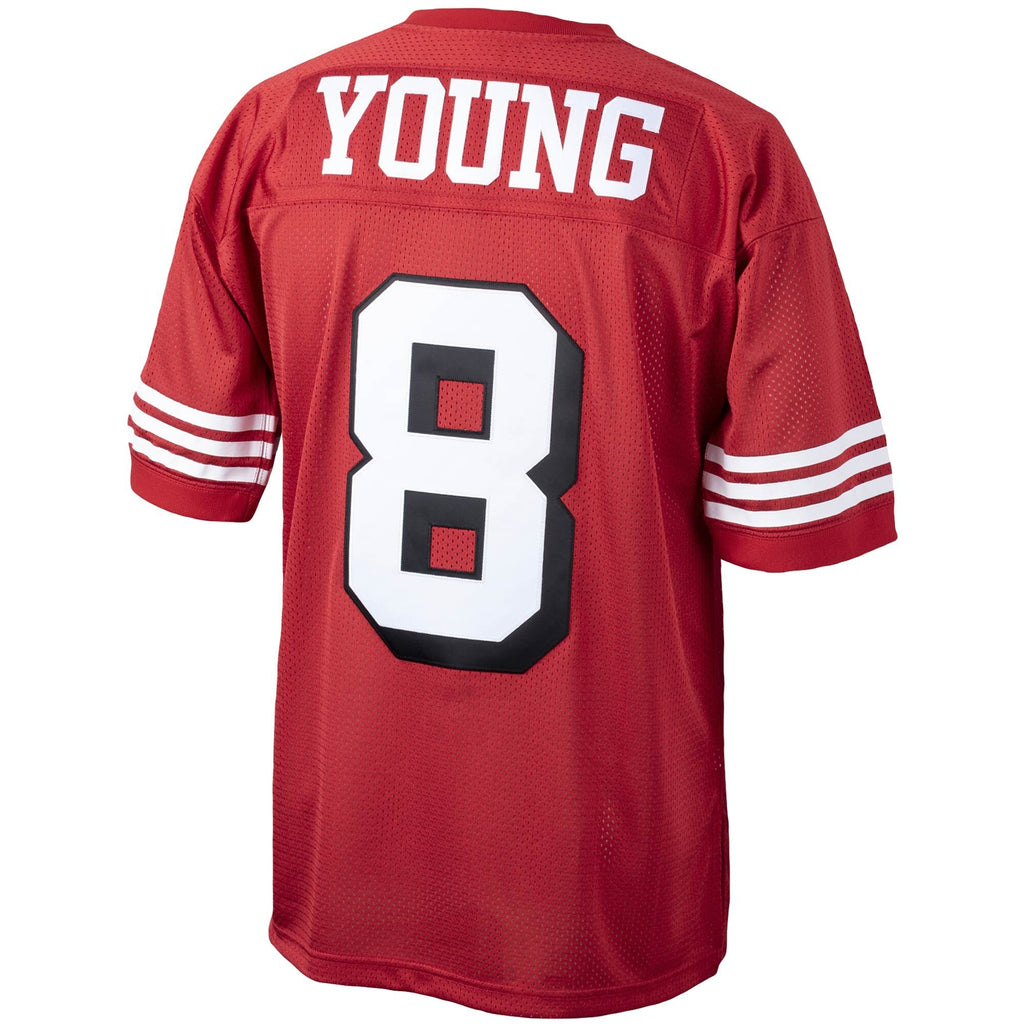 San Francisco 49ers 1994 Steve Young Scarlet Throwback Retired Player Football Jersey