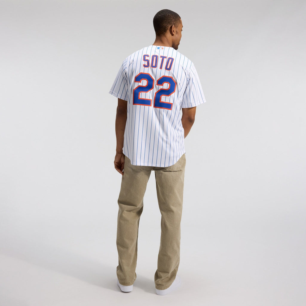 New York Mets White Home Replica Player Baseball Jersey