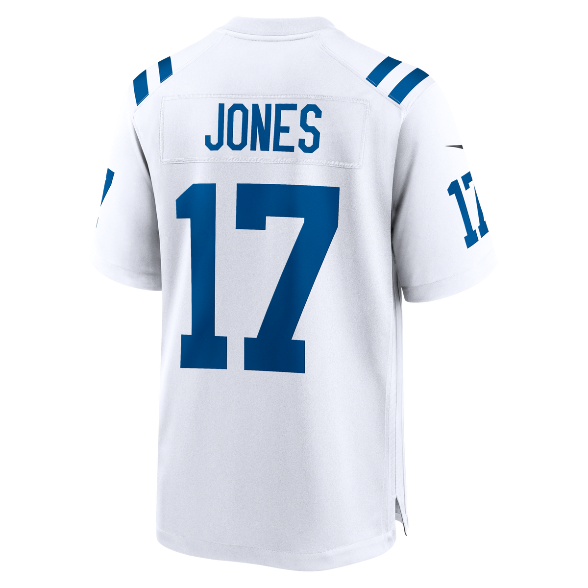 Indianapolis Colts Daniel Jones White Game Football Jersey