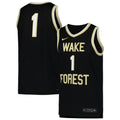 Black Wake Forest Demon Deacons Replica Basketball Jersey