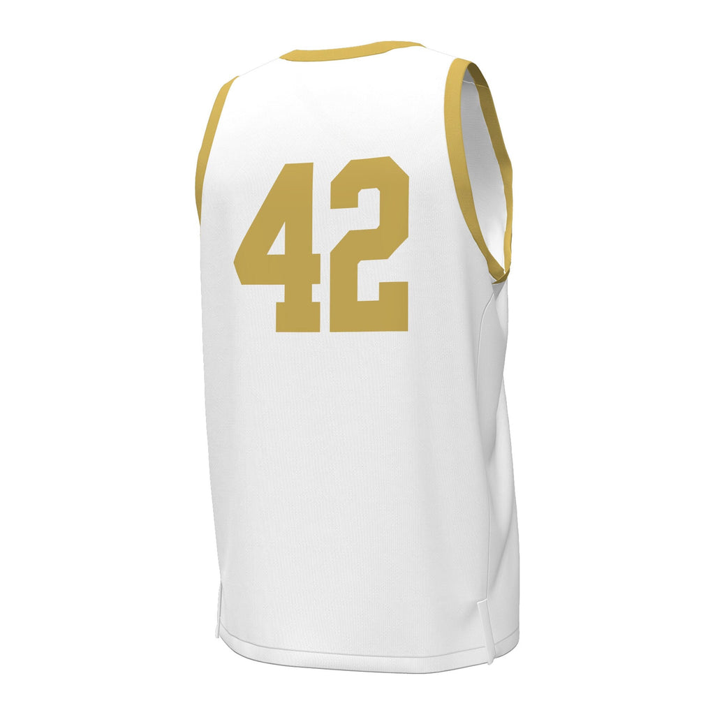 #42 Notre Dame Fighting Irish Replica Basketball Jersey - White