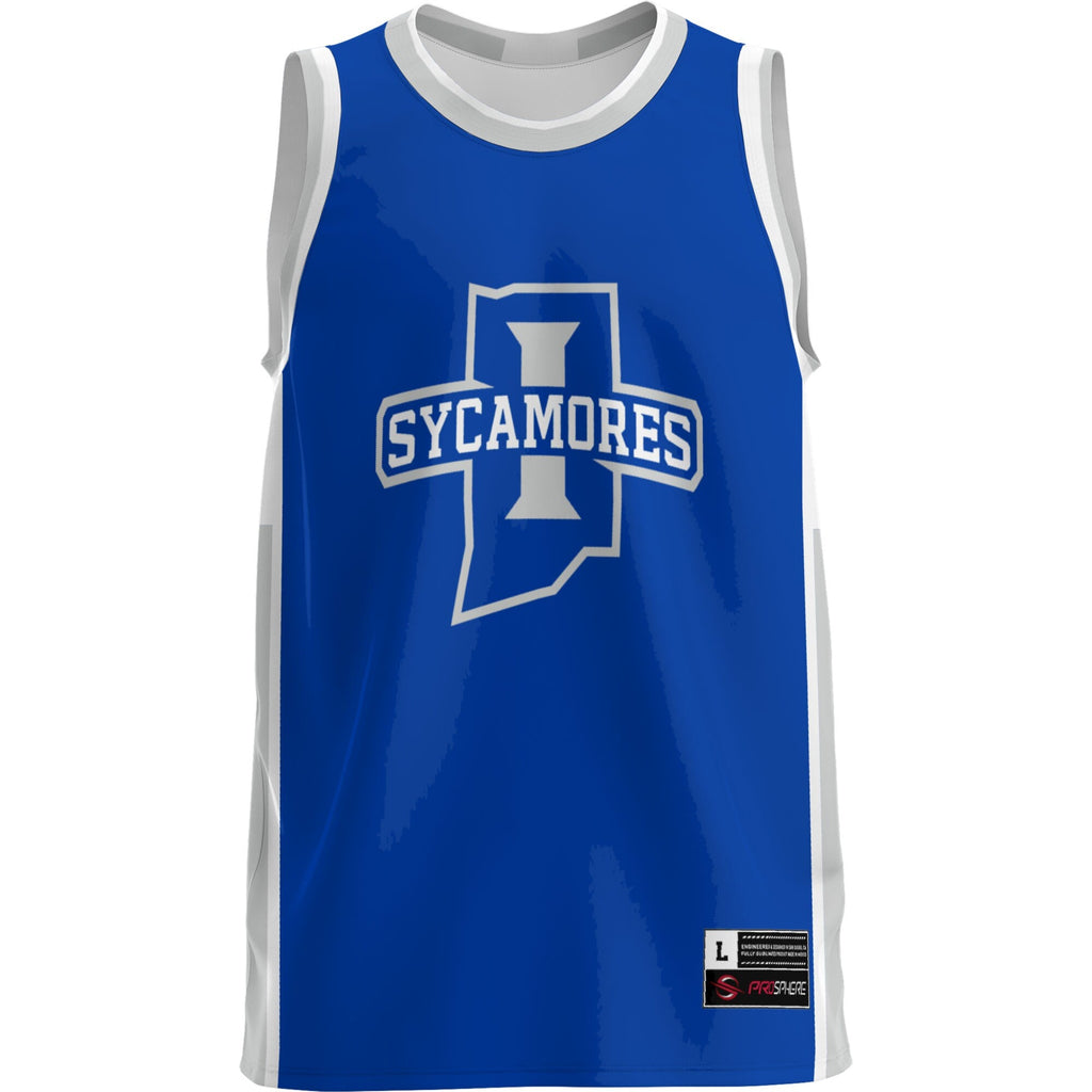 Indiana State Sycamores Lightweight Basketball Jersey - Royal