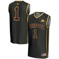 #1 Minnesota Golden Gophers Lightweight Basketball Jersey - Black